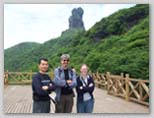 SDSU Geography Research Team at Temple Site on Fanjing Mountain