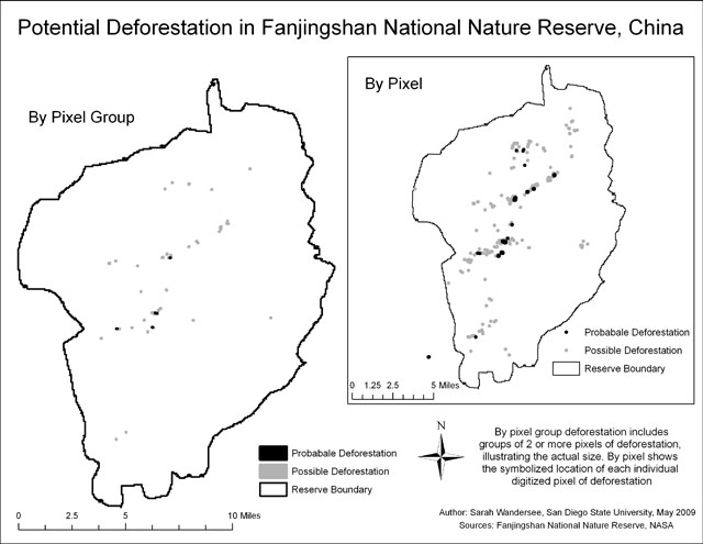 Potential Deforestation Map
