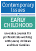 Cover of Contemporary Issues in Early Childhood Journal